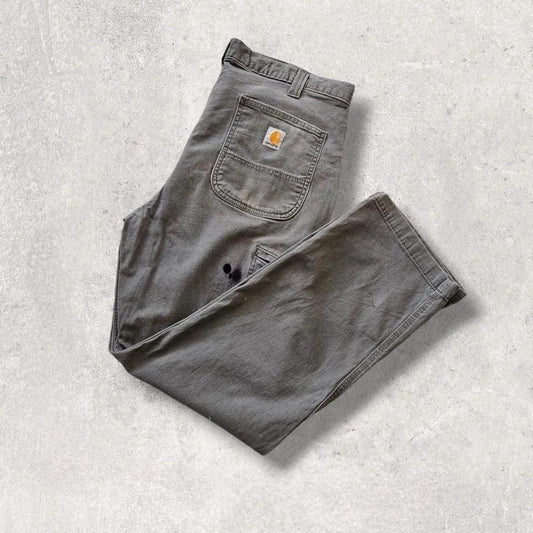 Carhartt grey jeans 36X30 relaxed fit vintage worn