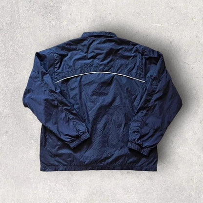 Vintage Reebok nylon jacket size L navy lightweight