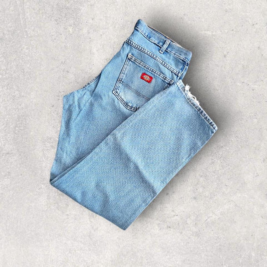 Dickies Blue Jeans - 34x33, ג’ינס כחול דיקיס וינטג