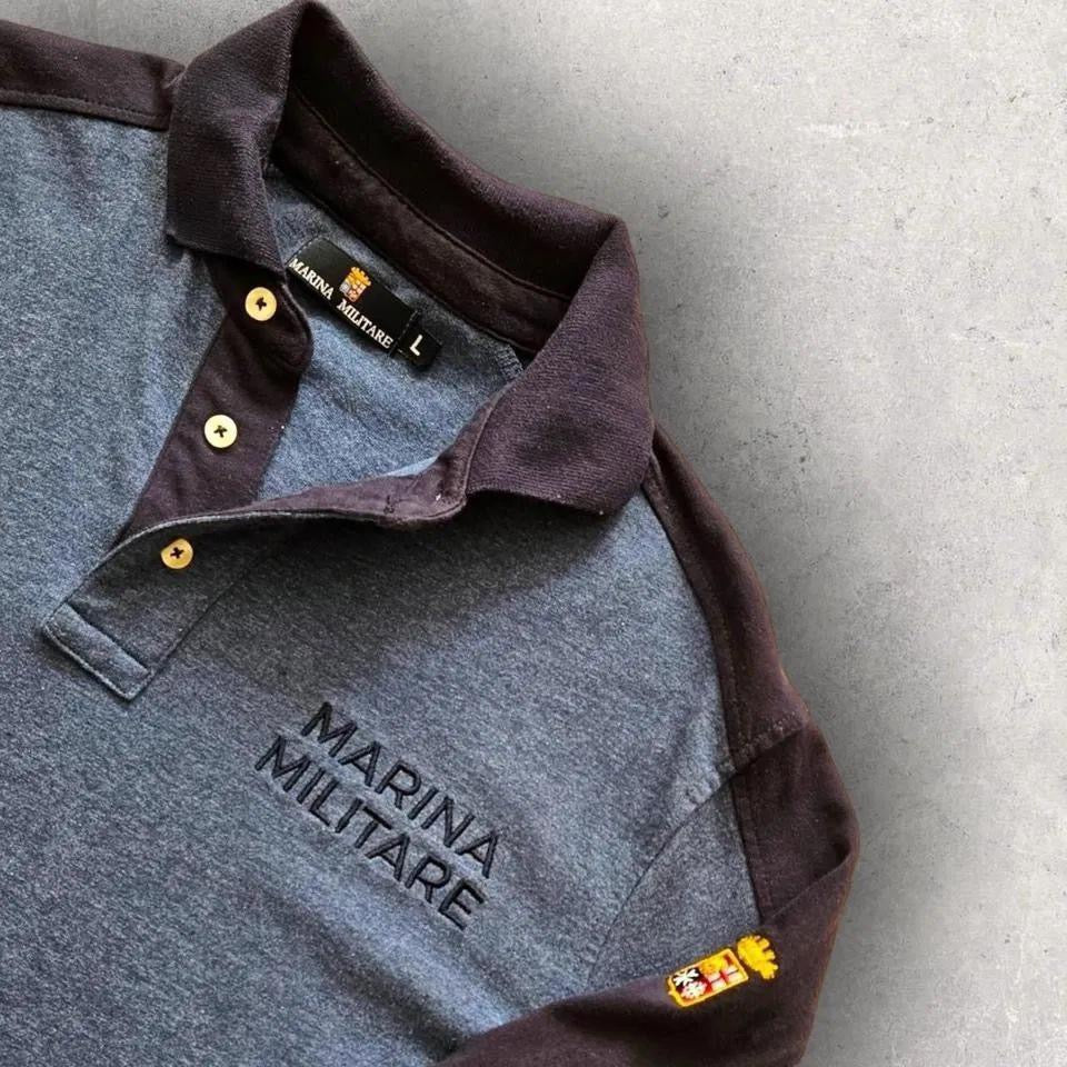 Marina Military Polo Tee Medium בגדי יד שנייה סטריטוור