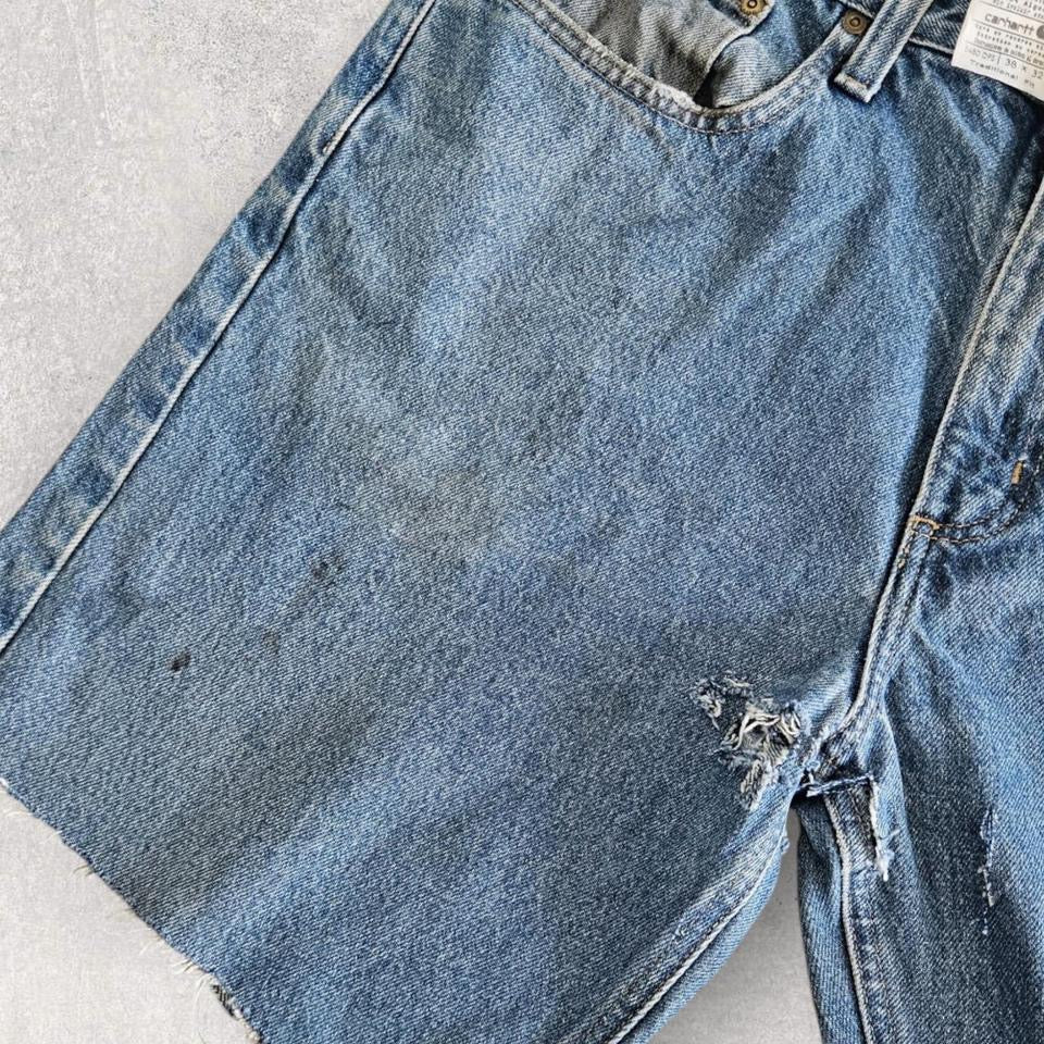 Carhartt Navy Short Jeans W38,