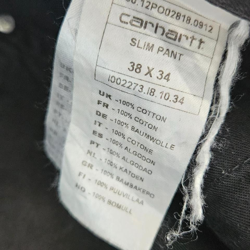 Carhartt Grey Workwear Pants - 38x34, Waist 104cm, Length 117cm, workwear style, 8/10 Condition.