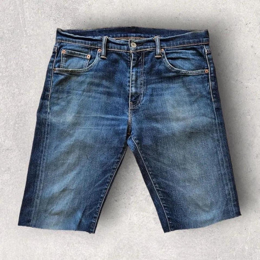 Levi’s 517 navy short jeans W32