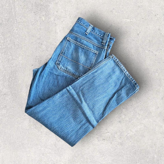 George carpenters blue jeans vintage workwear streetwear 30x30        