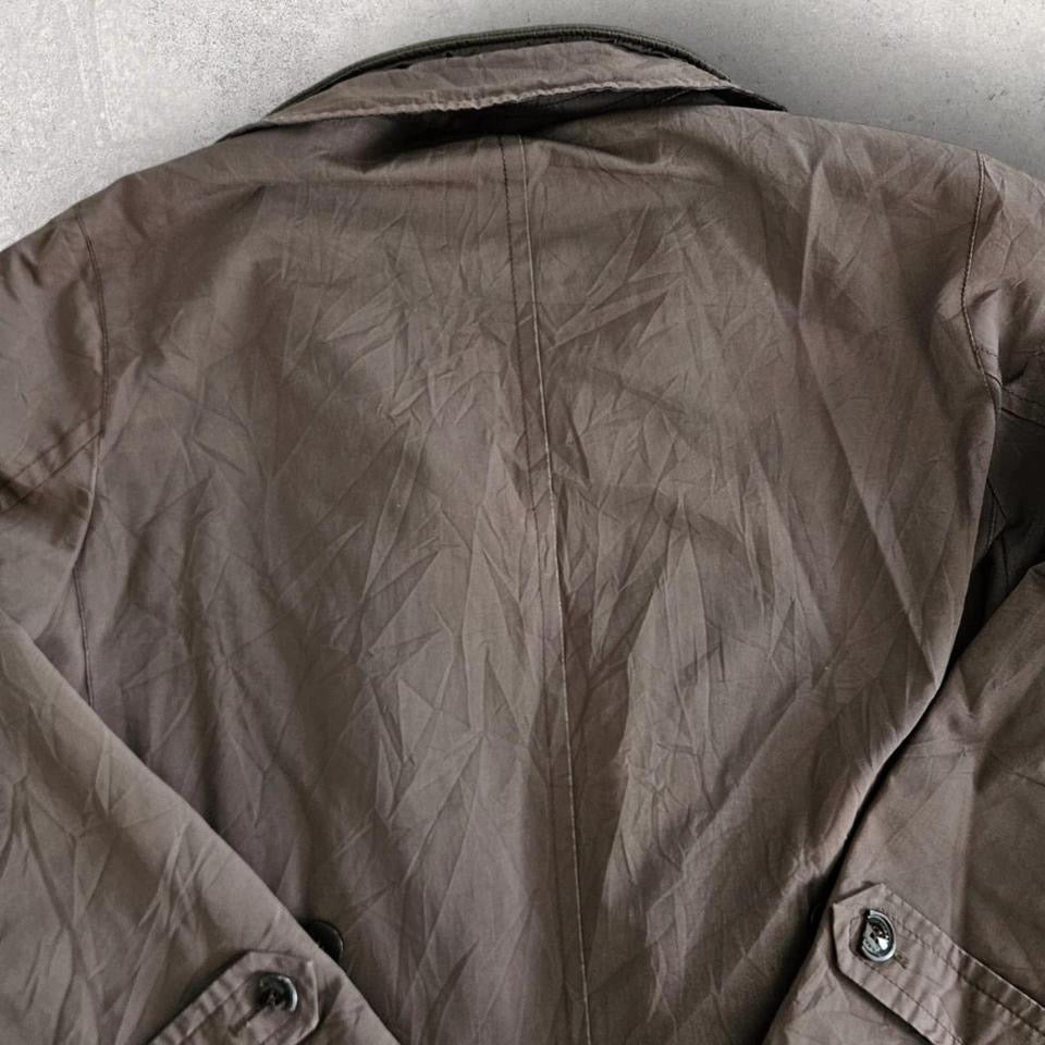 Burberry Military Green Trench Coat - Large מעיל טרנץ' ירוק צבאי של בורברי מידה L