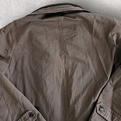 Burberry Military Green Trench Coat - Large מעיל טרנץ' ירוק צבאי של בורברי מידה L