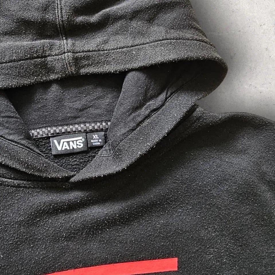 Vans black hoodie, size M