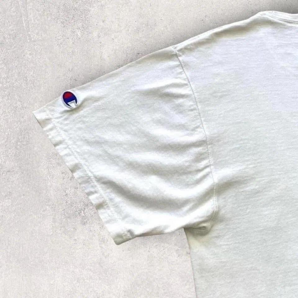 Champion classic white T-shirt - Small 