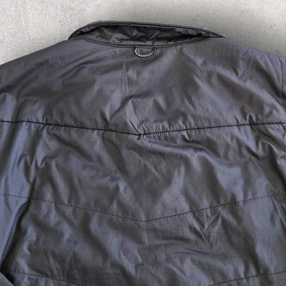 The North Face black mid puffer jacket size large