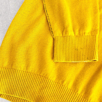 Napapijri Yellow Sweater - XL סוודר צהוב נאפאפיירי במידה XL,