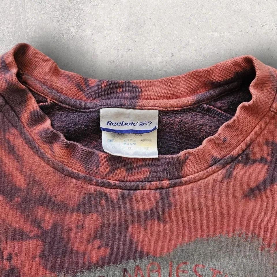 Vintage Reebok tie dye sweatshirt - XL
