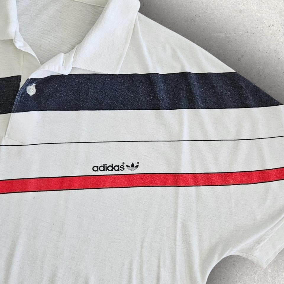 Adidas white Polo T-shirt - XL חולצת פולו לבנה אדידס מידה XL        