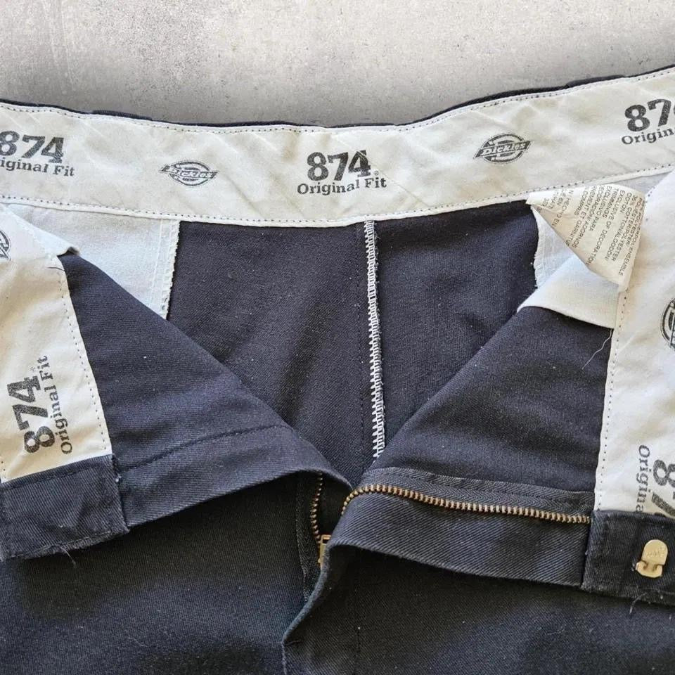 Dickies 874 black shorts בגזרת Original Fit, צבע שחו