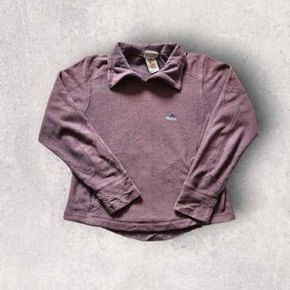 Vintage Adidas Burgandy fleece XS, burgundy adidas fleece