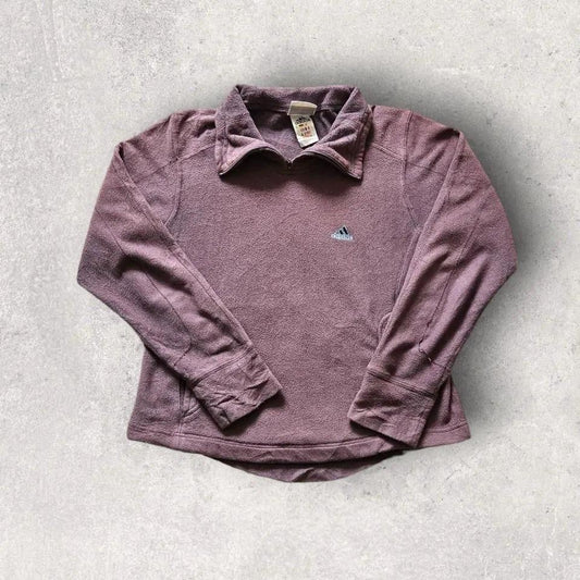 Vintage Adidas Burgandy fleece XS, burgundy adidas fleece