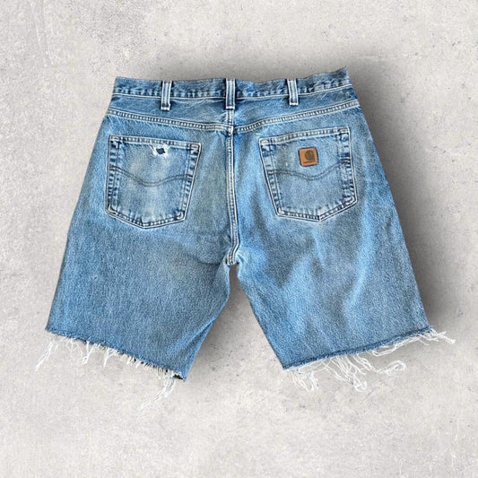 Carhartt Blue Short Jeans W36