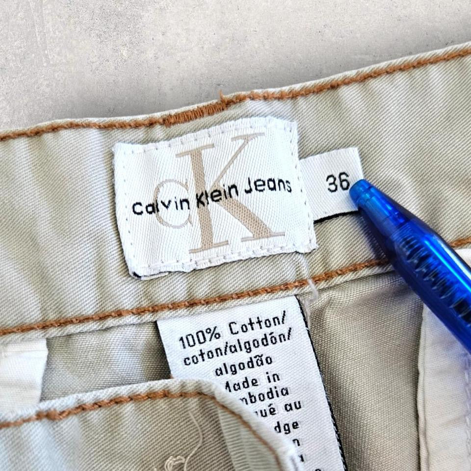 Calvin Klein cargo shorts W36 vintage streetwear        