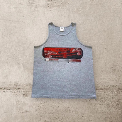 Vintage NASCAR Dodge tank top - XL גופיית נאסקר וינטג' במידה XL,