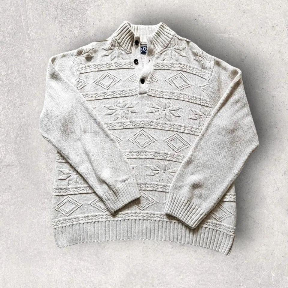 Chaps knitted sweater, size M