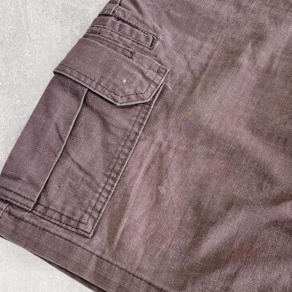 Dickies Brown Cargo Shorts W38 Utility Style