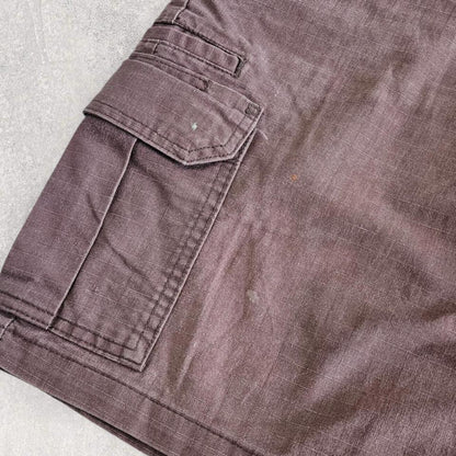 Dickies Brown Cargo Shorts W38 Utility Style