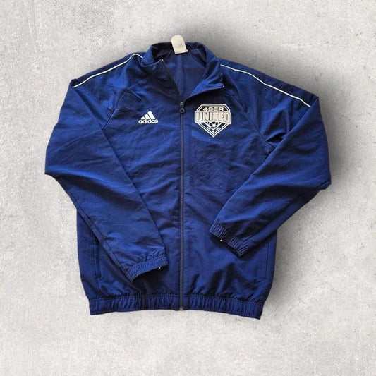 Adidas Sports Track Top - S, ג'קט ספורט וינטג' אדידס במידה S 