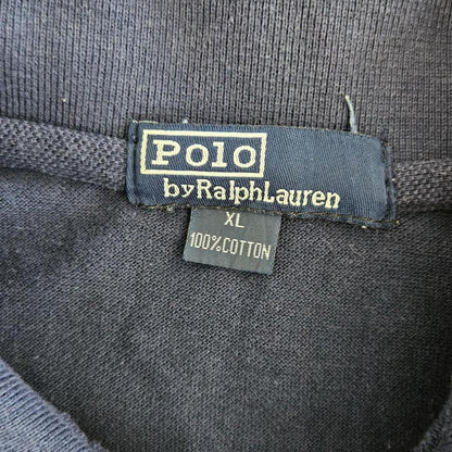 Polo Ralph Lauren Navy Polo Tee - Large