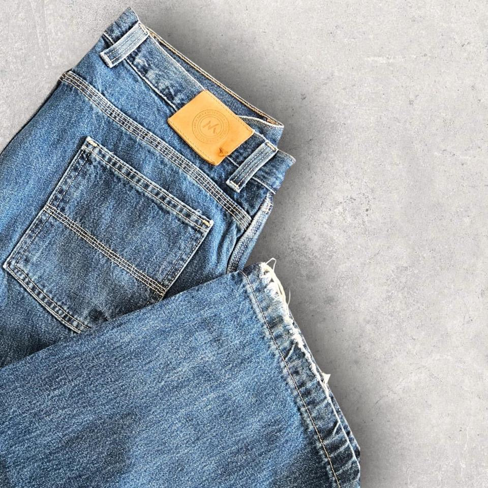 Carpenters Navy Baggy Jeans - 36 ג'ינס כחול נייב