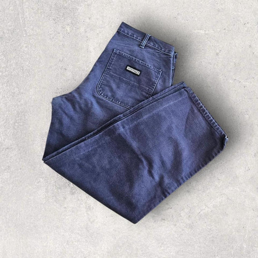 Dakota navy thick carpenters jeans vintage workwear streetwear 36x32        
