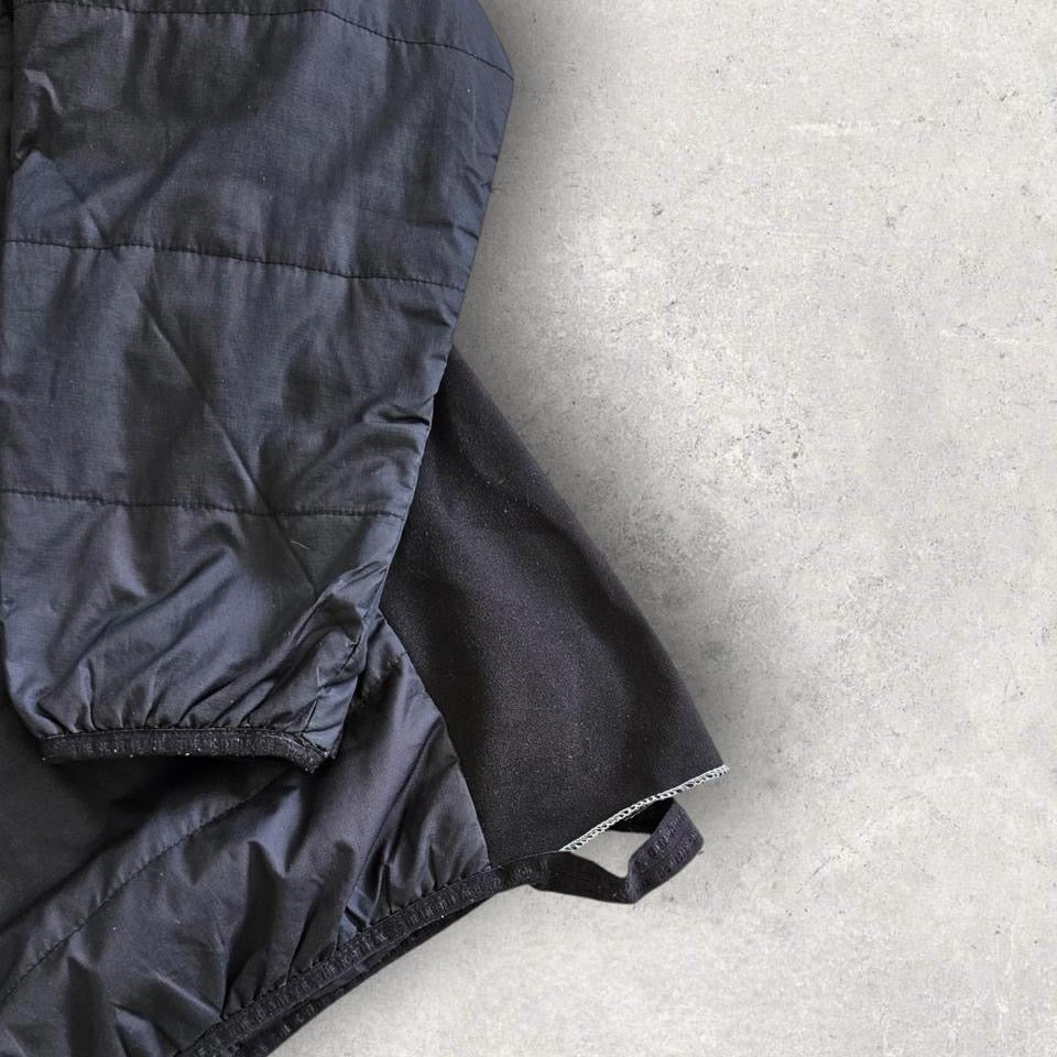 The North Face black mid puffer jacket size large