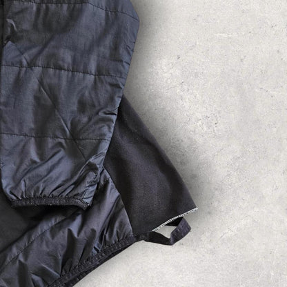 The North Face black mid puffer jacket size large