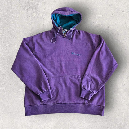 Vintage Champion Purple Hoodie - XL