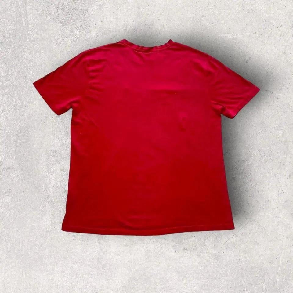 Fila red logo T-shirt - X-Large חולצה של פילה עם לוגו אדום, מידה XL לגבר
