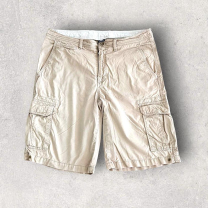 Marina Yachting Cream Cargo Shorts בצבע קרם