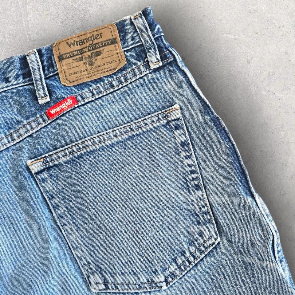 Wrangler blue short jeans W38