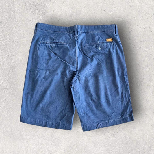 Timberland Navy Shorts W34 Dark Blue Faded