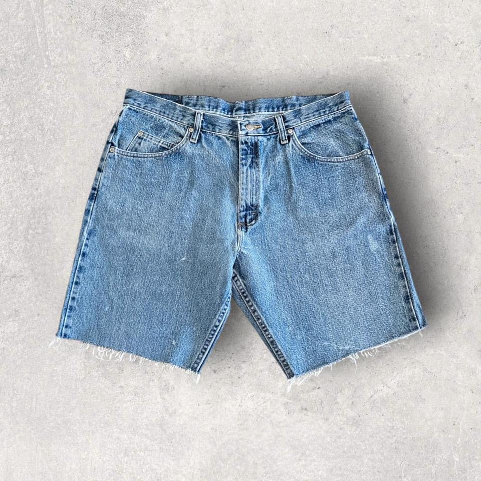 Wrangler Navy Short Jeans – W36 