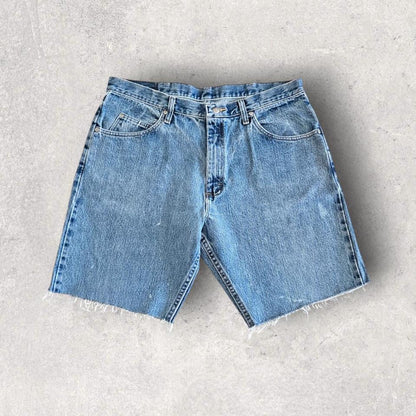 Wrangler Navy Short Jeans – W36 