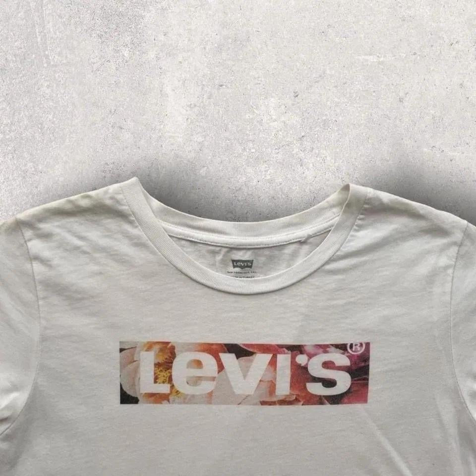 Levi’s white logo T-shirt - Small