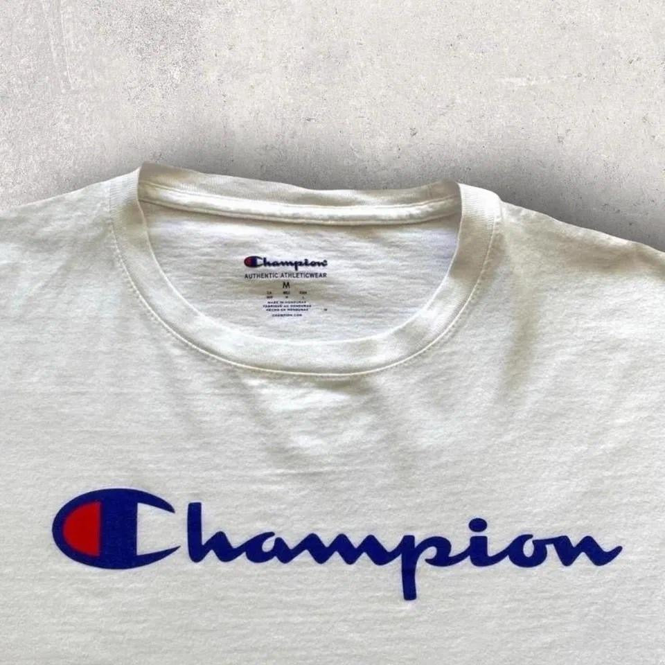 Champion classic white T-shirt - Small 