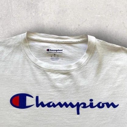 Champion classic white T-shirt - Small 
