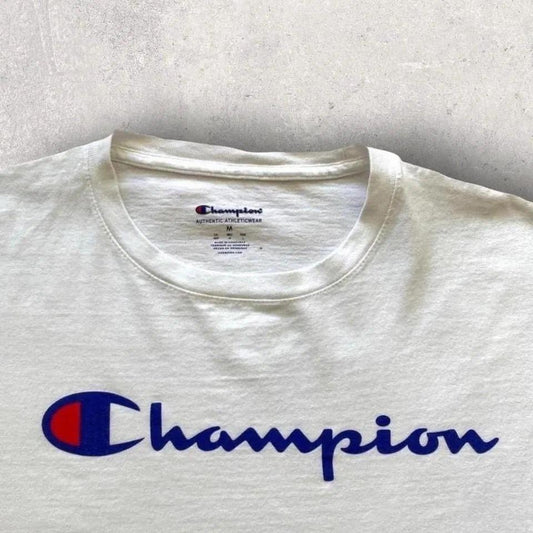 Champion classic white T-shirt - Small 