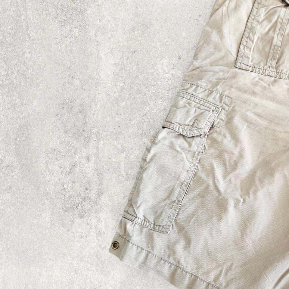 Marina Yachting Cream Cargo Shorts בצבע קרם