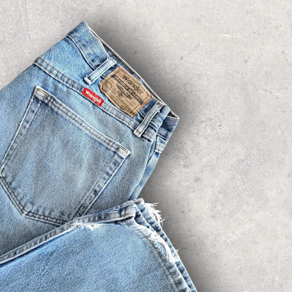 Wrangler Blue Baggy Jeans - 34x30
