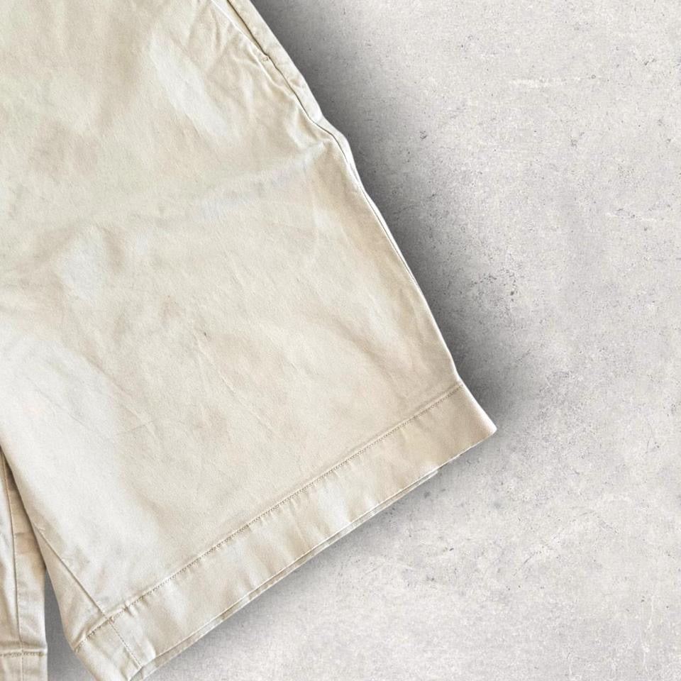 Polo Ralph Lauren Cream Shorts בצבע קרם, מידה W36