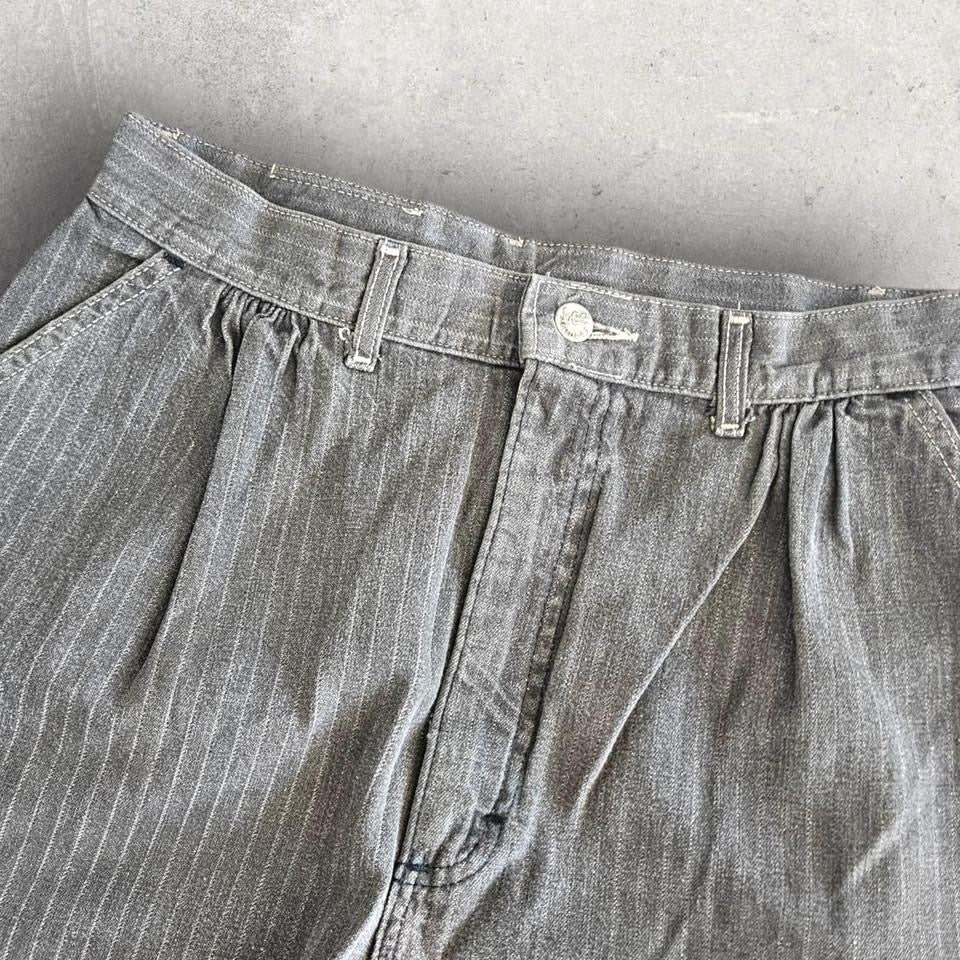 Lee Womans Brown Trousers מידה 14 במצב מצוין