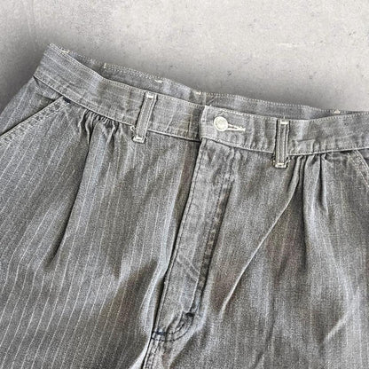 Lee Womans Brown Trousers מידה 14 במצב מצוין