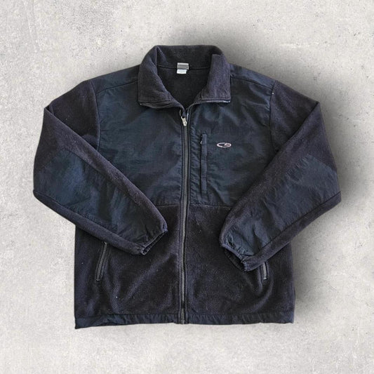 Champion black fleece jacket medium M/L size, perfect condition