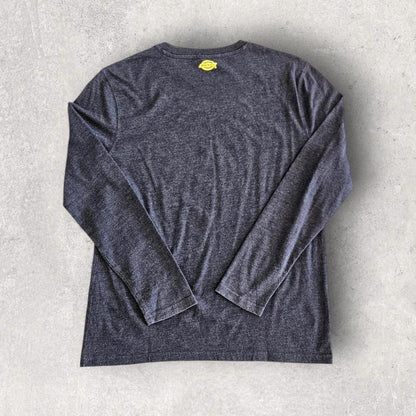 Dickies Dark Grey Logo Tee - Small חולצת דיקיס אפורה כהה במידה S