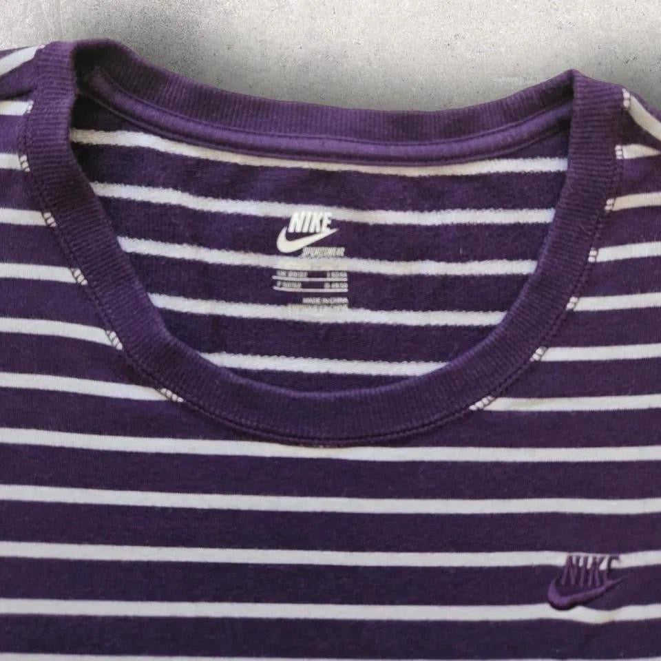 Nike Purple Stripes Sweatshirt - L
